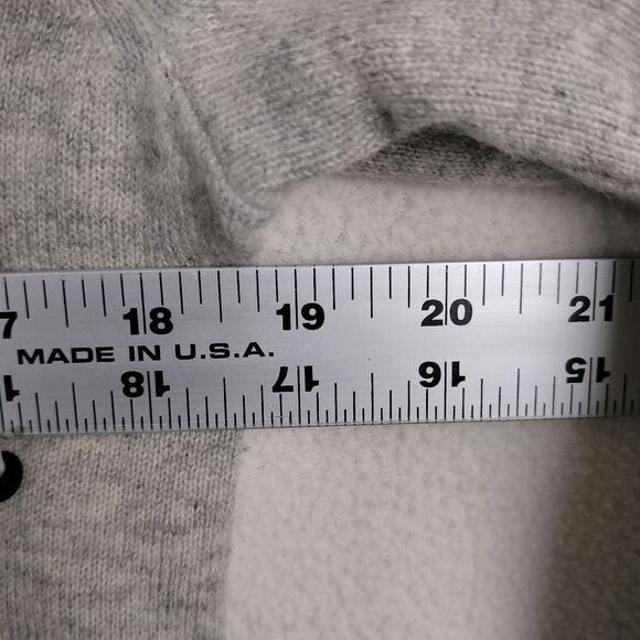 J Crew Collection Sweater Womens Small Gray Italian Cashmere Luxury Embellished - Picture 4 of 11